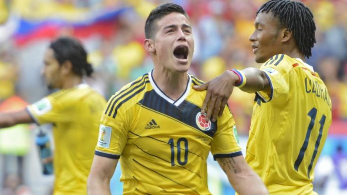 Colombia vs Uruguay in usa