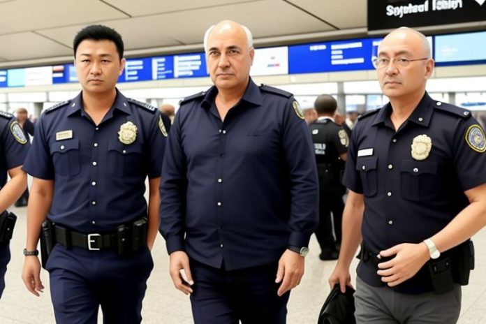Sydney Airport Arrest