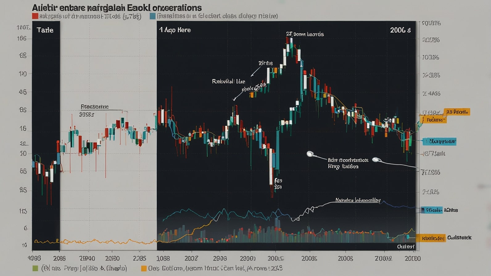 Line chart displaying Alok Industries share price trends and 2025 target projections, highlighting volatility and potential growth.