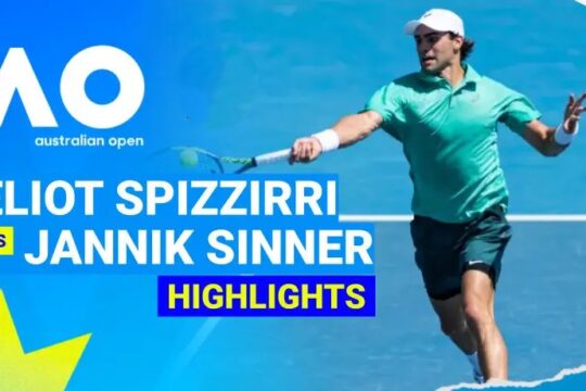 Eliot spizzirri vs jannik sinner