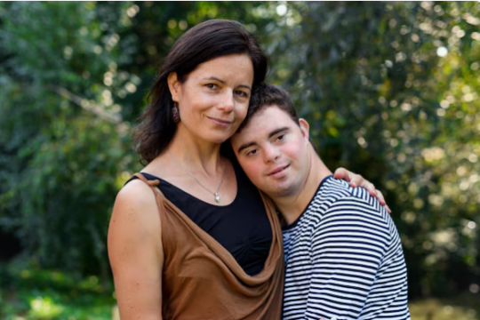 Cassandra See and Her Son Lukas Schuler