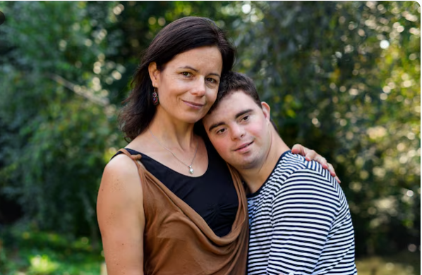 Cassandra See and Her Son Lukas Schuler